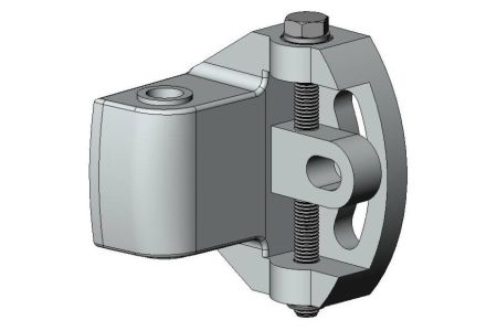 Armverbinding Kapsteun antraciet LINKS - 50mm