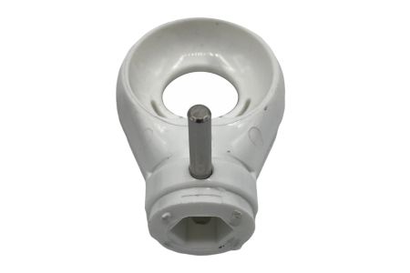 Kunststof oog voor oogwindwerk grijs