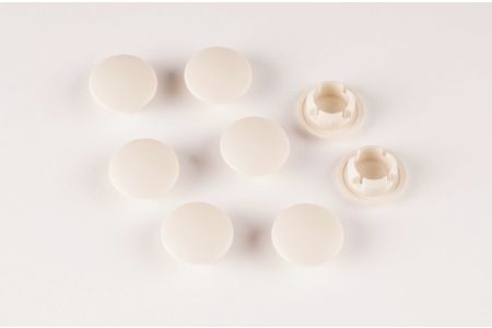 Afdekdopjes zijgeleiders beige clair 32